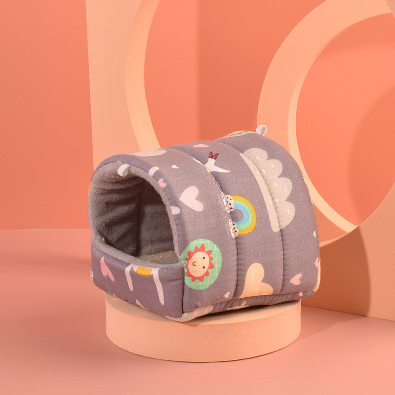 Cozy Cotton Hamster Nest Pet Bed