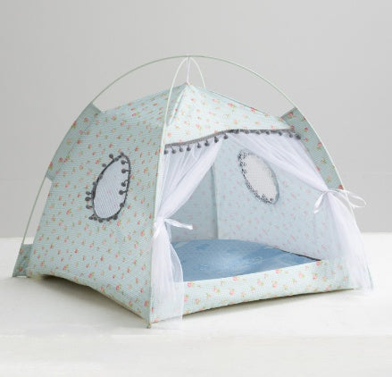 Enclosed Cat Tent House