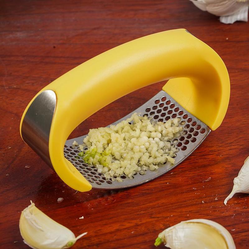 Stainless Steel Garlic Press