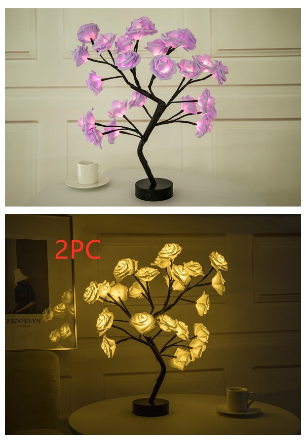 USB Battery Operated LED Table Lamp