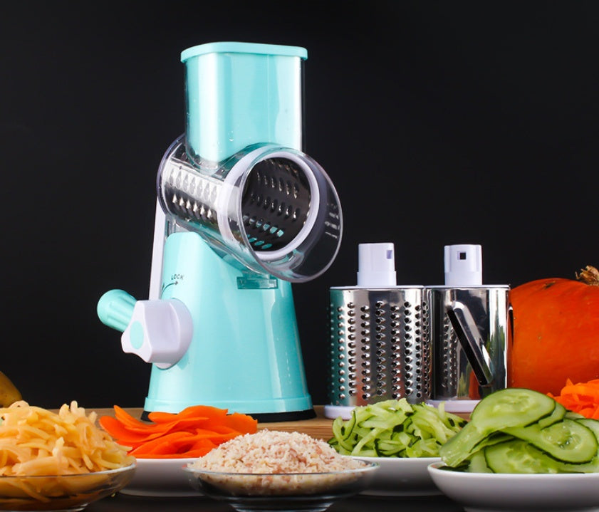 Multifunctional Round  Potato Slicer Vegetable Cutter