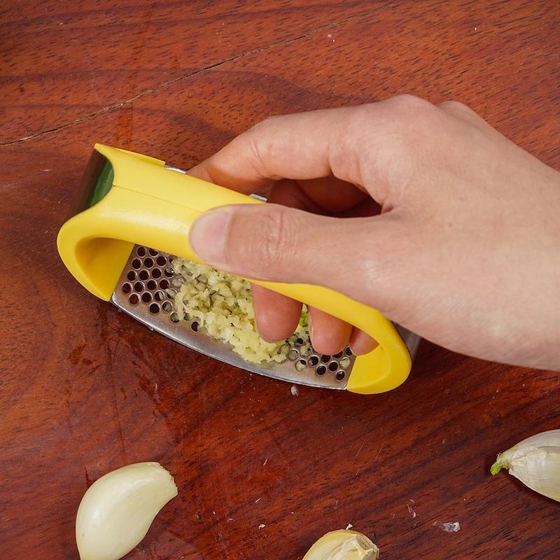 Stainless Steel Garlic Press