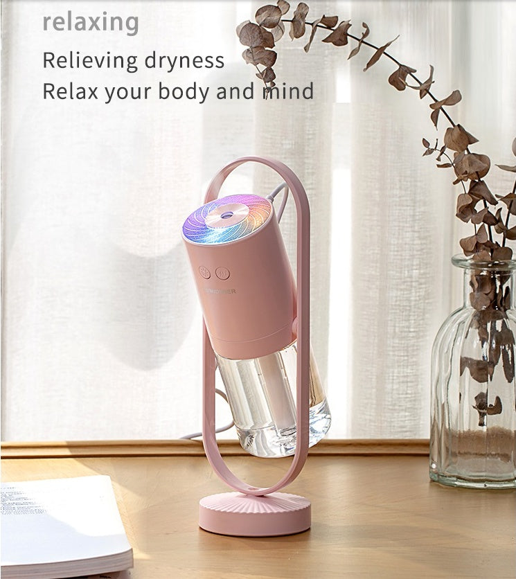 USB Air Humidifier with Projection Night Lights