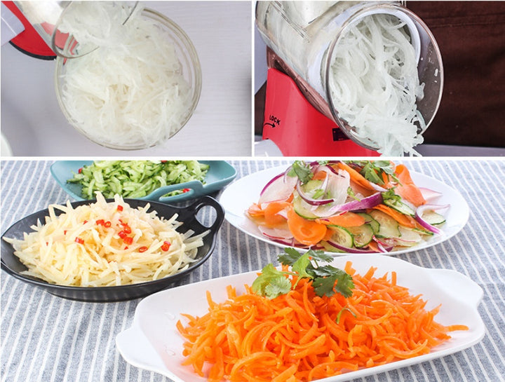 Multifunctional Round  Potato Slicer Vegetable Cutter