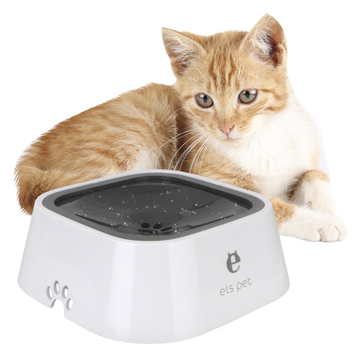 1.5L Pet Water Bowl - Slow Feeder Dispenser