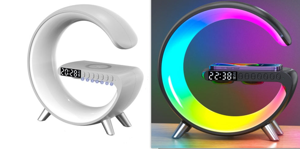 Intelligent G-Shaped LED Lamp Bluetooth Speaker