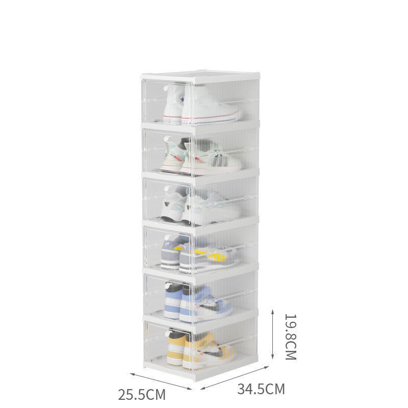 Folding Shoes Plastic Storage Box