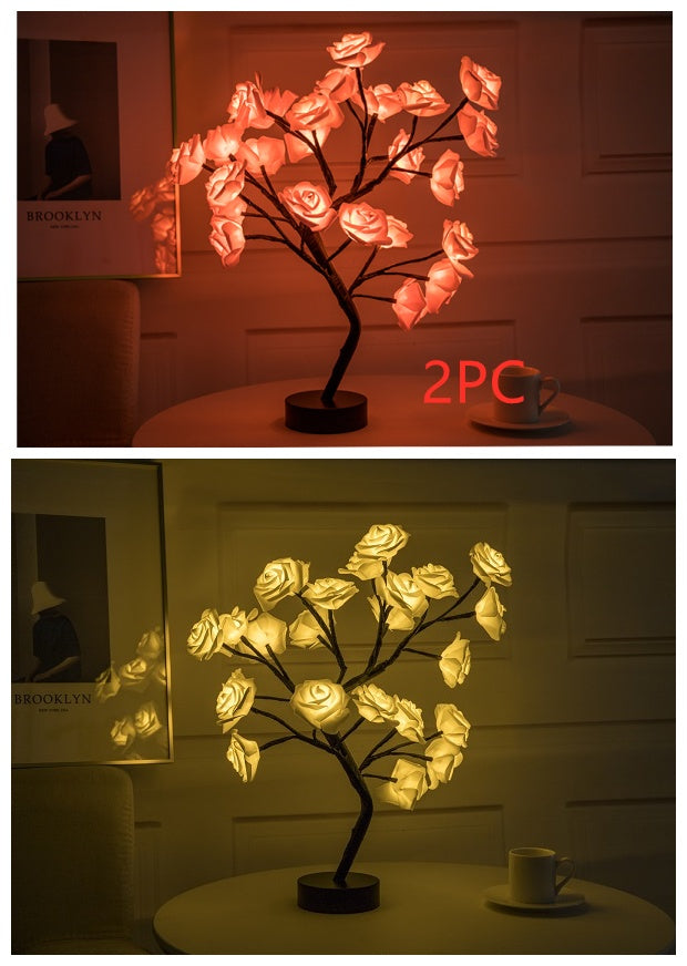 USB Battery Operated LED Table Lamp