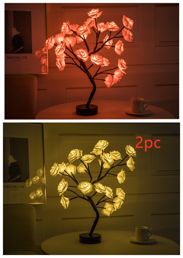 USB Battery Operated LED Table Lamp