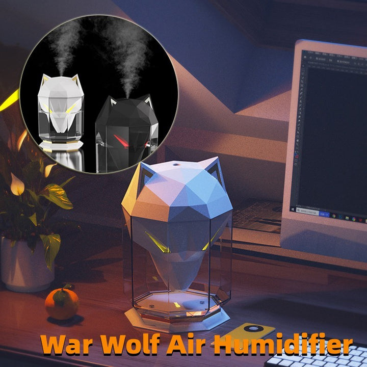 War Wolf Air Humidifier Ultrasonic Colorful Lights