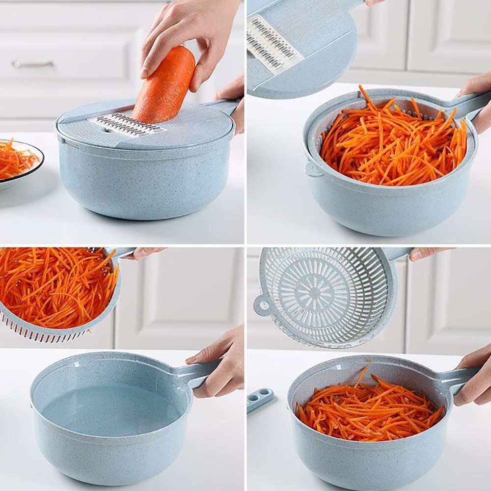 8 In 1 Mandoline Slicer Vegetable Cutter