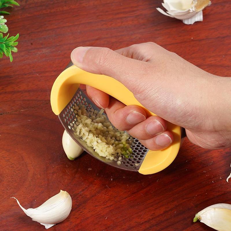 Stainless Steel Garlic Press