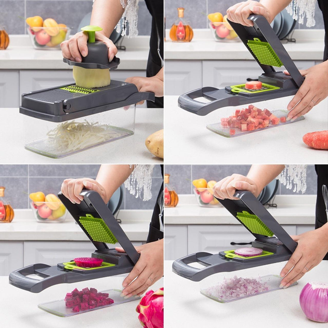 Stainless Steel Manual Vegetable Chopper