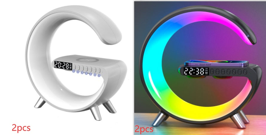 Intelligent G-Shaped LED Lamp Bluetooth Speaker