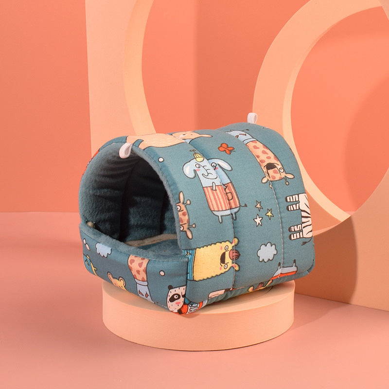 Cozy Cotton Hamster Nest Pet Bed