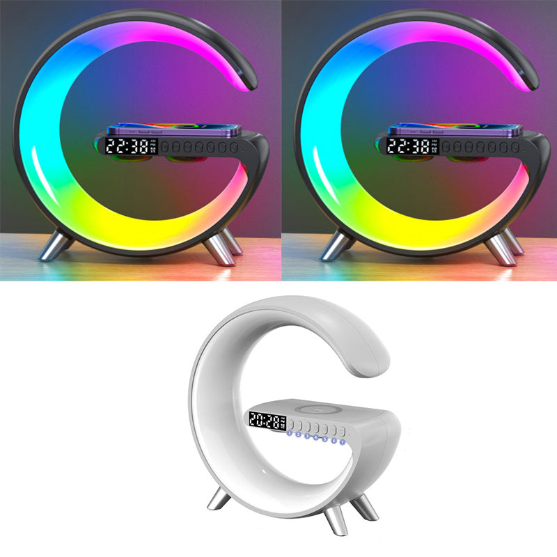 Intelligent G-Shaped LED Lamp Bluetooth Speaker